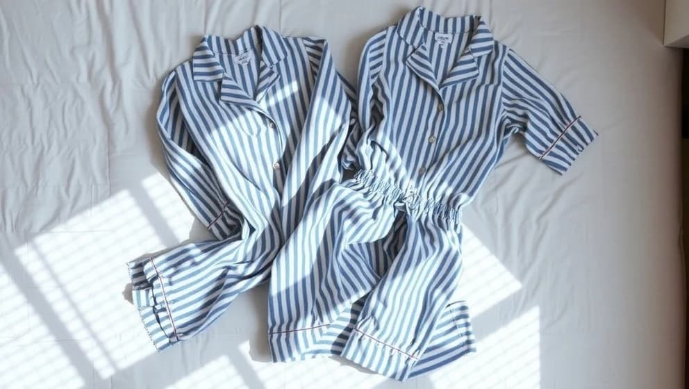 Matchande pyjamas för pojkvän och flickvän